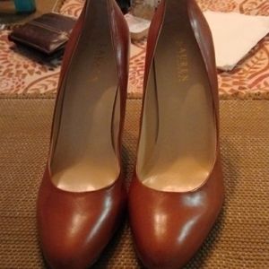 Lauren ralph lauren Brown heels size 11